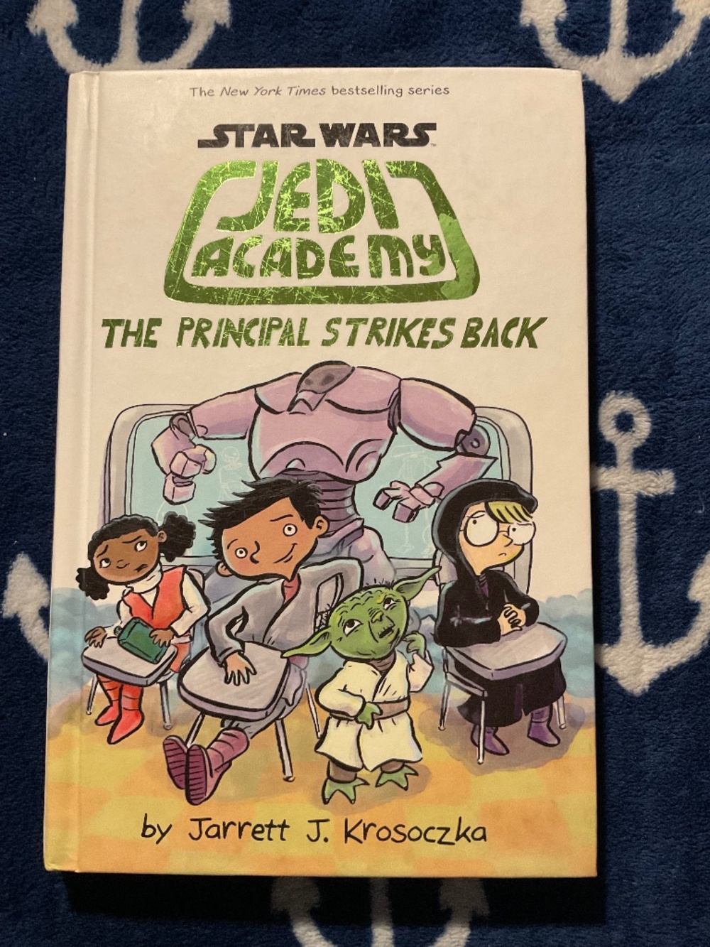 Jarrett J. Krosoczka-Star wars-Jedi Academy-